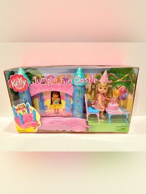 2002 Kelly Sister of Barbie Jumpin' Fun Castle Doll & Play Set